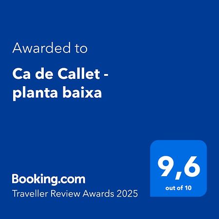 Estación Ca De Callet - Planta Baixa מראה חיצוני תמונה